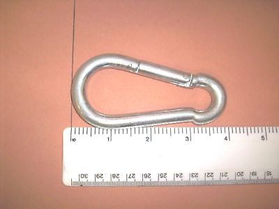 10mm diameter Zinc Plated Carbine Hook for metal chain