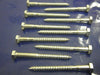 Hex head 6mm x  65mm coachscrew bright zinc plated