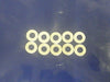 10 number M6 washers BZP  Flat washers studding threaded bar