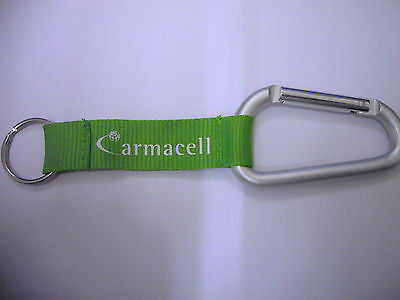 7mm diameter aluminium Carbine Hook keyring/ metal chain