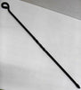 Black Poker Fire Fireplace Heavy Grate Hearth Handmade Wrought Iron Hammered