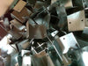Six Fence panel clips 50 mm panel to post bracket