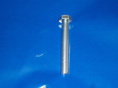 M10 x 75 mm hexagon head screw DIN933-8.8 ZINC PLATED BOLT