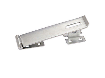 3" Safety hasp & staple - Zinc, shed door lock