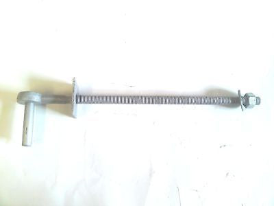 Galv farm gate hanger hook to bolt 16 mm(5/8 ") long thread wall post door