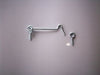 Cabin hook and eye wire type BZP 3" 75mm hutch shed