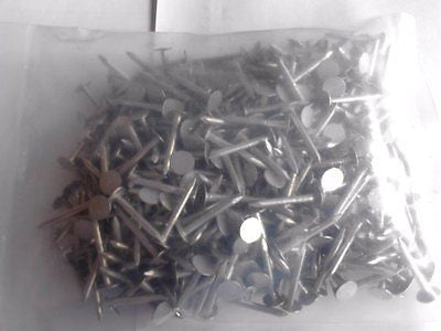 1kg bag of 30mm galvanised clout nails roofing felt shed