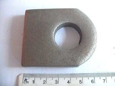 Self colour gate eye to weld flat base 22 mm hole