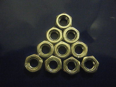 M6 hexagonal nut bright zinc plated