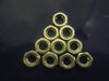 M6 hexagonal nut bright zinc plated