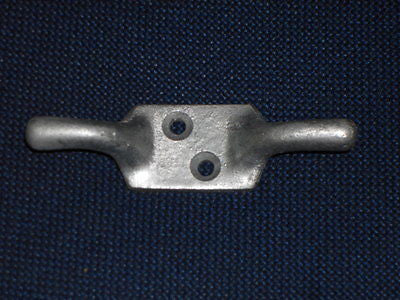 Cleat hook washing line rope fastener figure of eight galvanised mooring