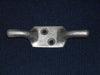 Cleat hook washing line rope fastener figure of eight galvanised mooring