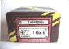 200 x 10 x 1 "  Hard Zinc CSK pozi wood screws