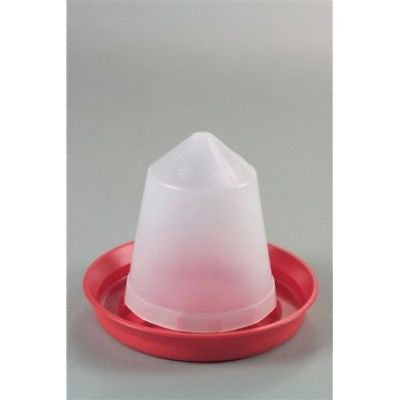 BASIC HEN FEEDER 3 KG CAPACITY CLEAR FOR EASY VIEW
