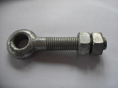 Adjustable Gate Eyes with 2 Nuts 100mm x 12mm