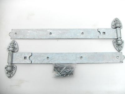 12" Galv. Reversible Hinges Fittings Included stable