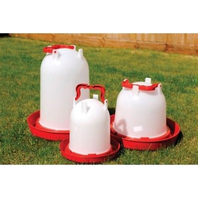COMBINATION DRINKER 6 LITRE VERY VERSITILE POULTRY FEED