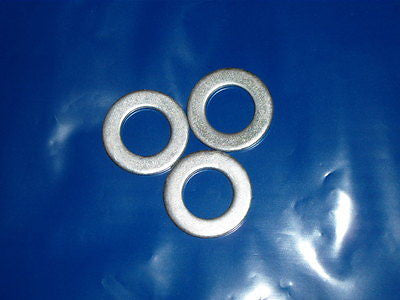 3 x M20  flat washers DIN 125A  bright zinc plated Cr 3+ field  gate hooks