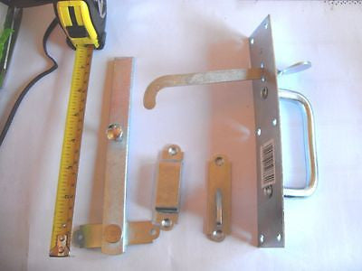 Medium 20/4 suffolk latch - Bright Zinc Plated