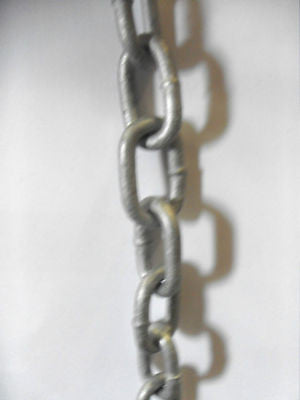 19 X 4 mm Galvanised Chain sold by the metre
