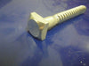 Hex head 8 mm x  65 mm coachscrew bright zinc plated