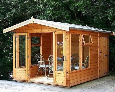 The Sanctuary Summerhouse & Store Delivered & Erected