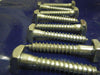 Hex head 8 mm x  50 mm coachscrew bright zinc plated
