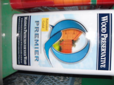 Premier Q Wood preservativ 5L Autumn Gold  paint  solvent oil based stain