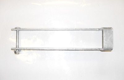 Throw over loop galvanised for 2" wide gate