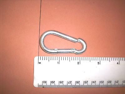 6mm diameter Zinc Plated Carbine Hook for metal chain