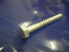 Hex head 10 mm x  100 mm coachscrew bright zinc plated