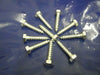Hex head 8 mm x  75 mm coachscrew bright zinc plated