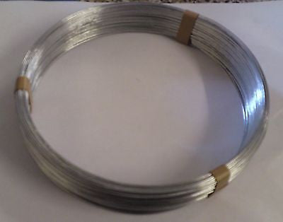 Fence Galvanised Line wire 5kg  roll - 3.15mm chainlink fence garden repair