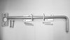 Light duty Galvanised 12" Cane bolt for doors and gates fittings included