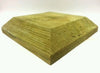 Two Post cap for 3" fence posts, decking, treated wood
