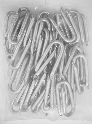 500 gms x 40 mm x 4 mm galvanised staples u nails
