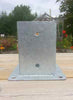 101 mm bolt down fence post support galvanised for 100 x 100mm post 4" x 4"