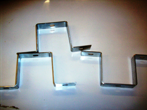 One wall band, post fixing bracket fence post