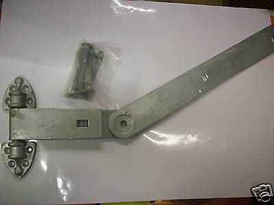 Adjustable curved rail reversible hinges 24" (600 mm )