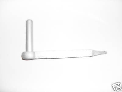 Galvanised farm gate hanger hook to drive 16 mm (5/8 ")
