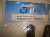 14" Medium tee hinge - Black, Plain