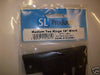 18" Medium tee hinge - Black, Plain