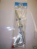 12" Garage surface bolt - E/GALV